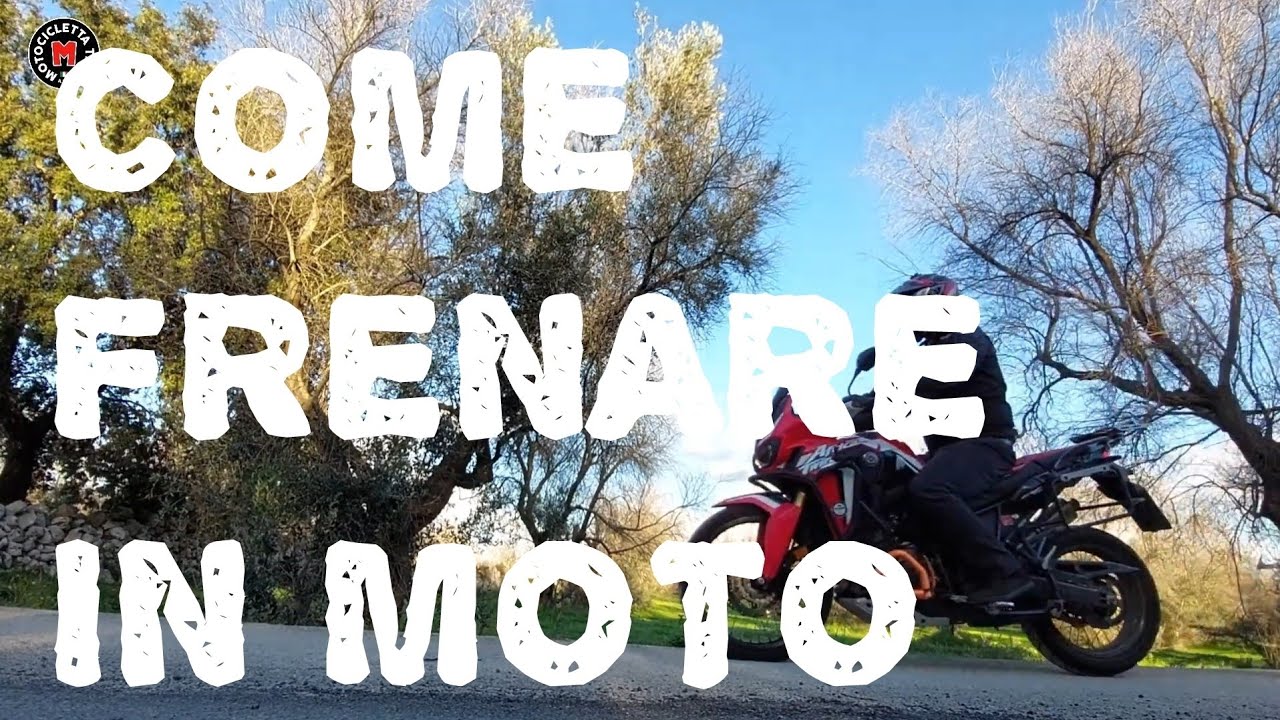 Come FRENARE in MOTO @MotociclettaTeam - Daniele Leva