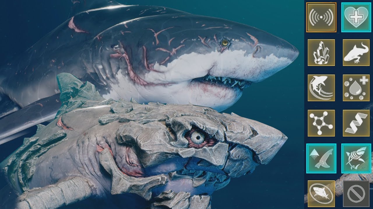 Maneater | All Tier 5 Appearances, Abilities, and Mutation Sets Evolution