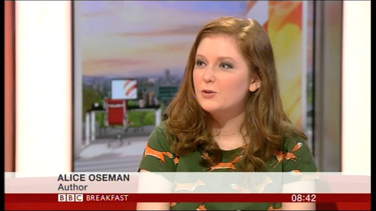 Alice Oseman Interview - BBC1 Breakfast 22nd July, 2014