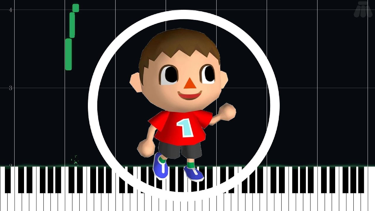9:00 P.M. - Animal Crossing: New Horizons - Easy Piano Tutorial