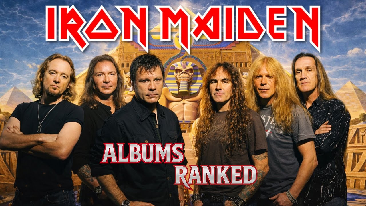 🟥 Iron Maiden 🟥 ALBUMS RANKED – Up the Irons! ⚔️ (new format)