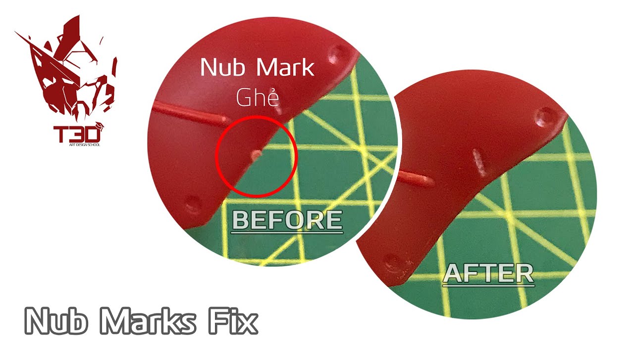 Xử lý ghẻ tiết kiệm và hiệu quả - Nub Marks