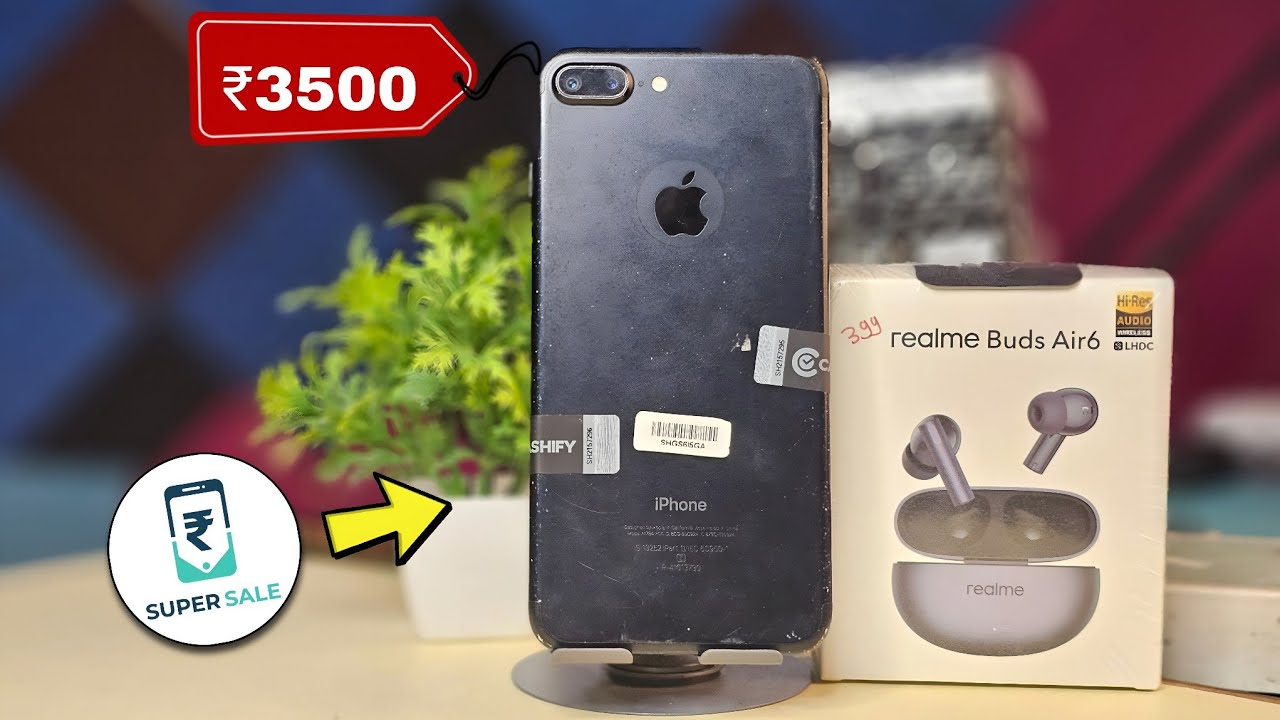 iPhone 7 plus ₹3500/- 🔥 From Cashify Super sale 》With Diwali 🎁