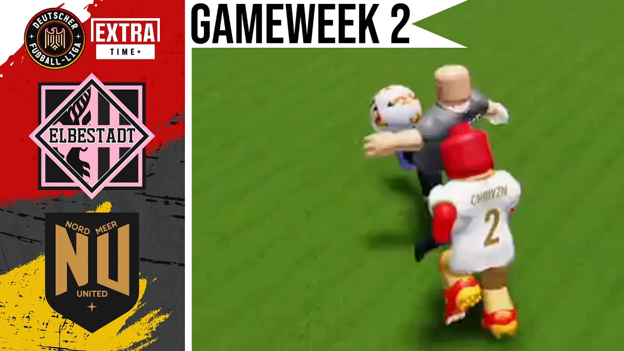 Elbestadt F.C. vs Nordmeer United | RFL S2 - Deutscher Fußball-Liga [GW2]