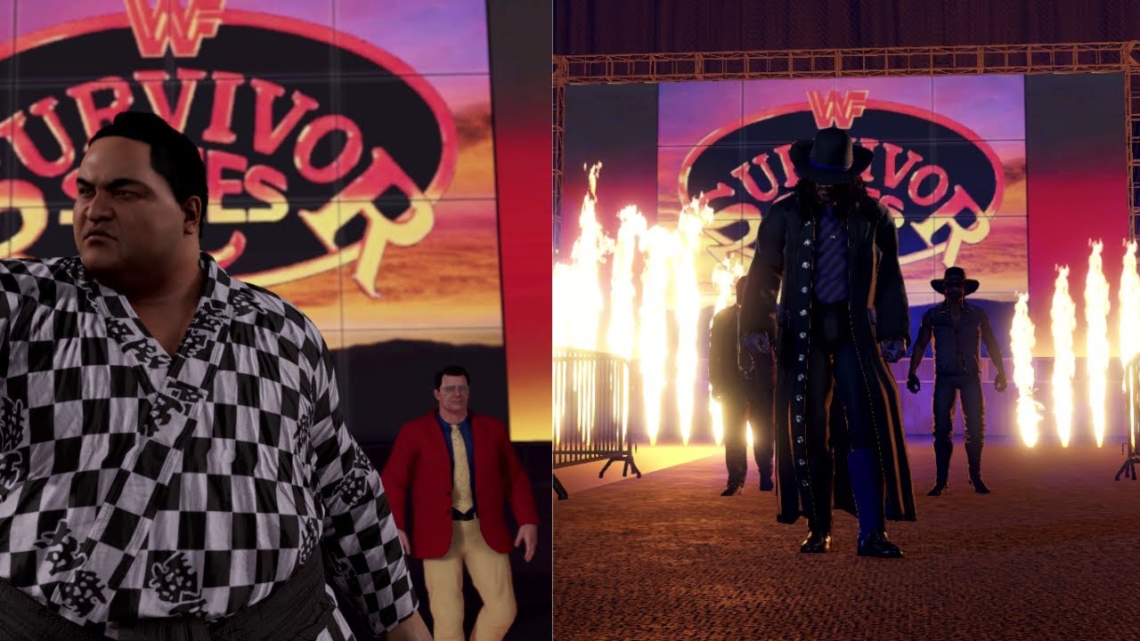 Undertaker vs Yokozuna Survivor Series 1994 WWE 2K22