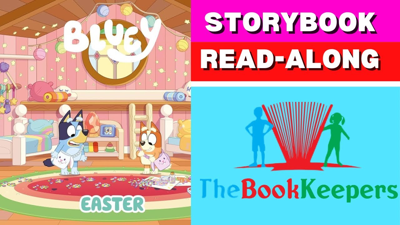 🐣🗿 Kids Book Read Aloud:Bluey Easter
