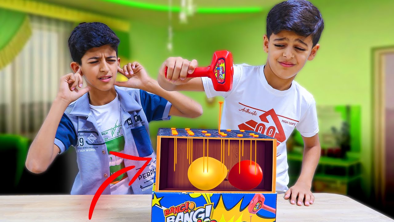 اضرب المسمار لكن لا تلمس البالون !!