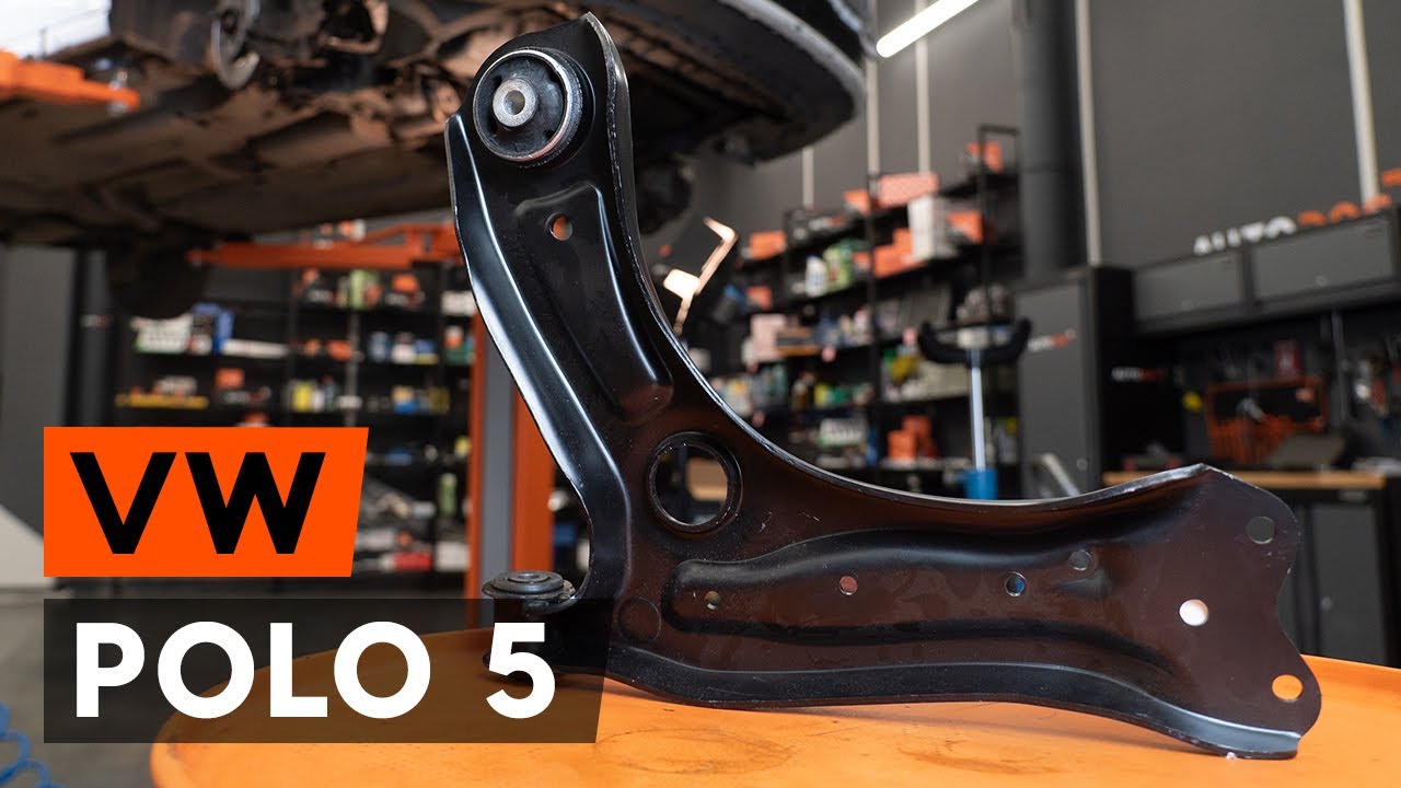 Cómo cambiar los brazo de suspensión delantera en VW POLO 5 Berlina [VÍDEO TUTORIAL DE AUTODOC]