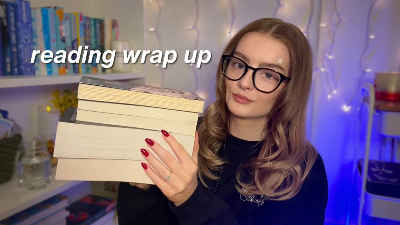 ASMR the 11 books i read in january & december ❄️📖