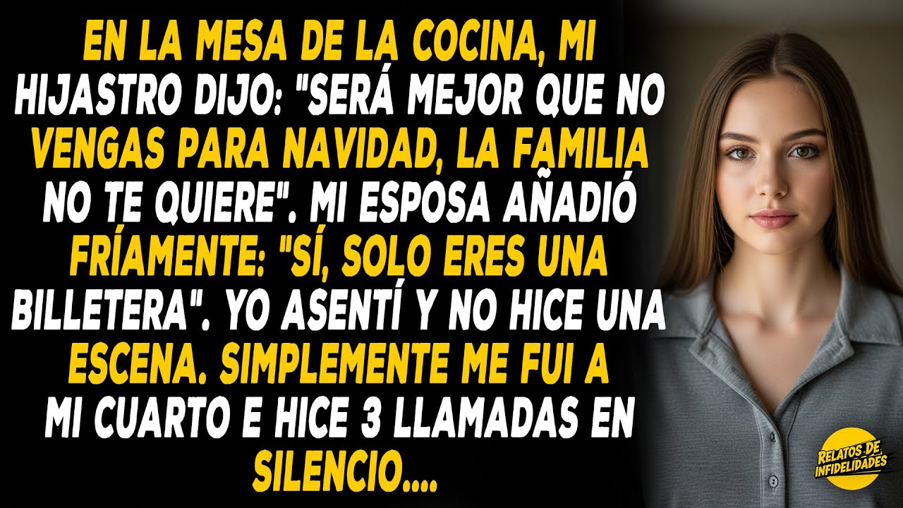 Mi Esposa Y Mi Hijastro Me Dejaron Fuera, Hice 3 Llamadas Y La Navidad Explotó...