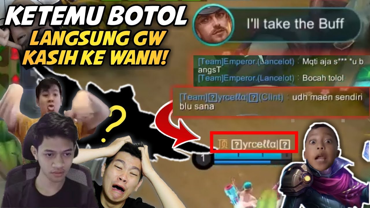 RANKED KETEMU BOTOL, LANGSUNG MINTA JOKI WANN :)
