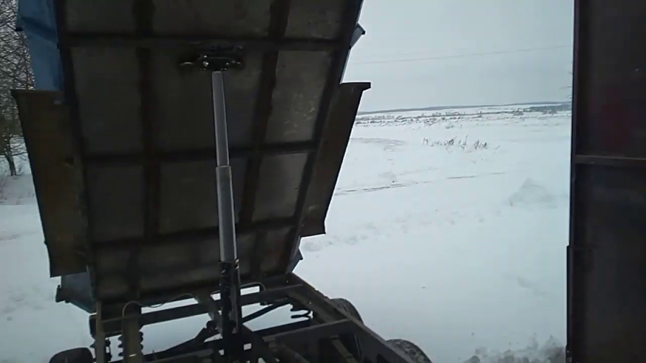 ПТС 2 Встановлення гідроциліндра на прицеп. Самосвал
