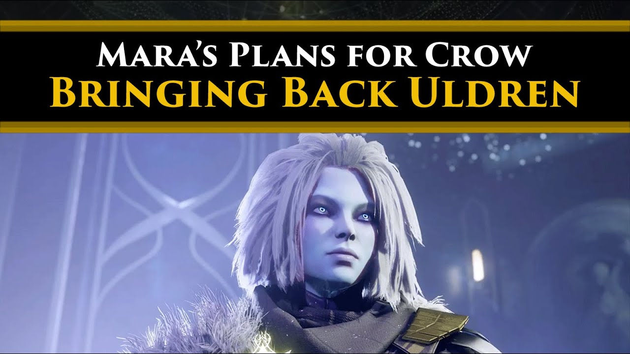Destiny 2 Lore - Mara Sov is trying to get her Brother Uldren back through Crow