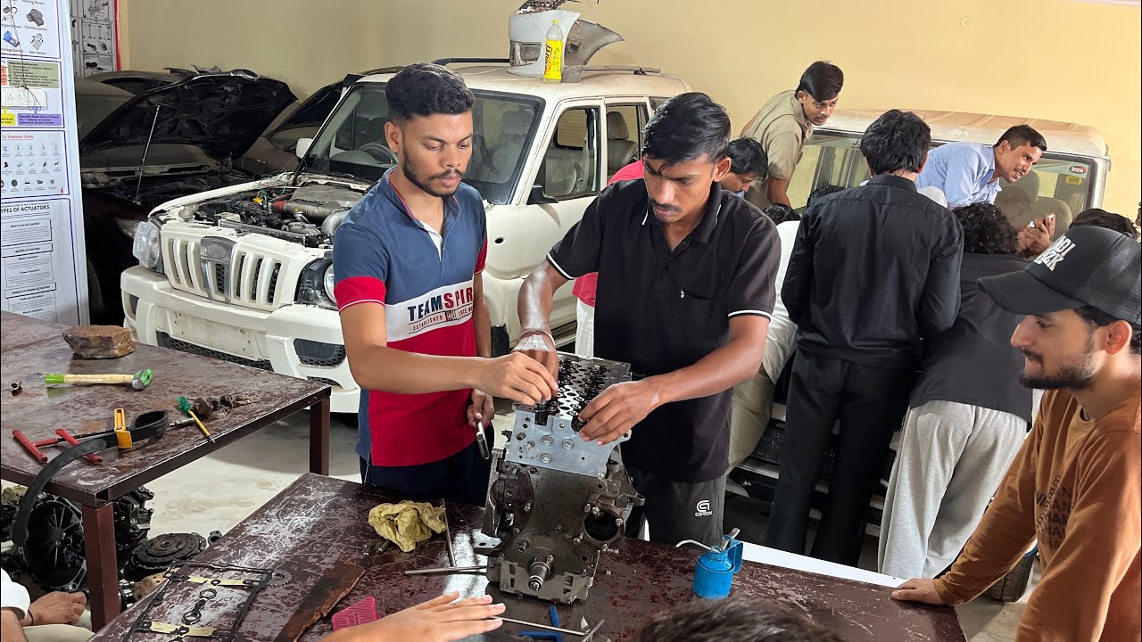 Car Mechanic Training / Ev Car +  Diesel Car + Petrol Car + BS6 Car + All in One Course 3 to 6 Month