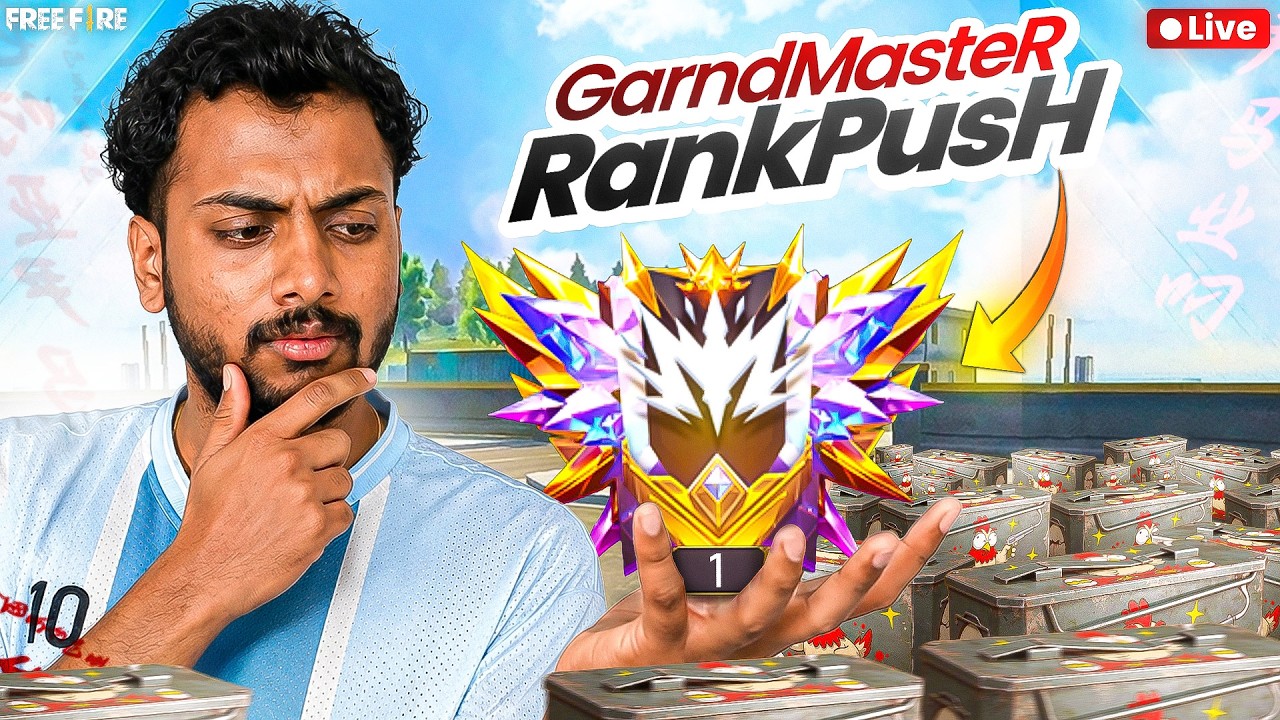 RANK PUSH WITH NAYANASIN Free Fire Max India Live With Assassins Army- Garena Free Fire Max