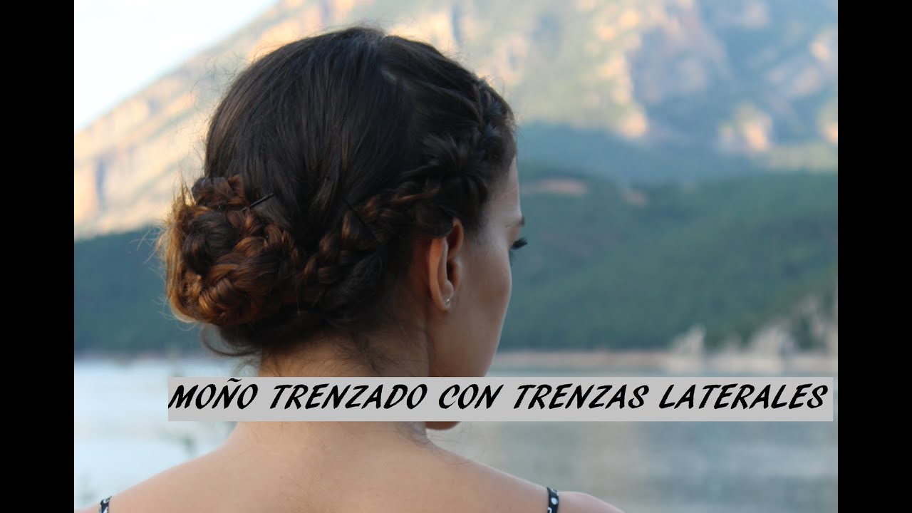 MOÑO TRENZADO CON TRENZAS LATERALES | @andreafranciscos