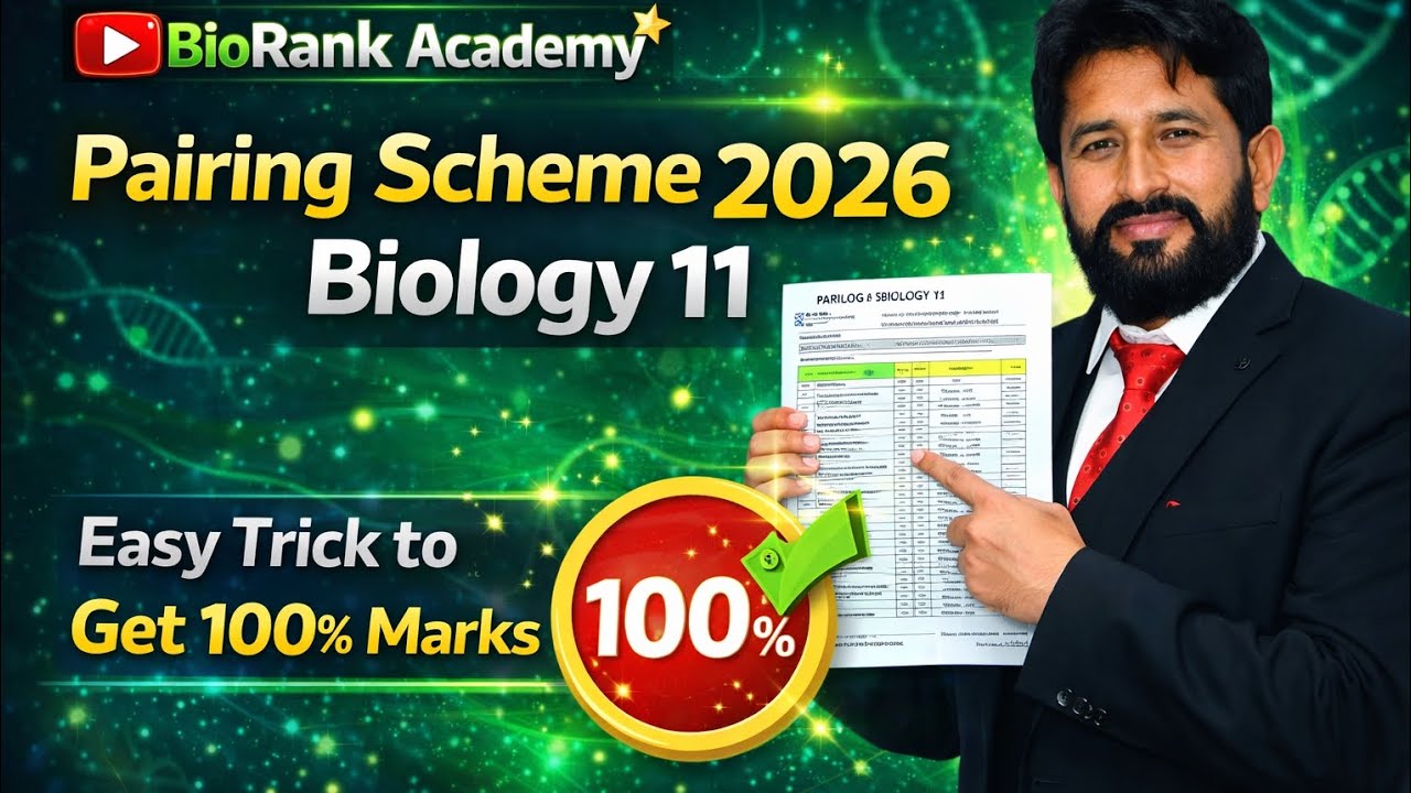 Pairing Scheme 2026 Biology Class 11 | Smart Strategy to Score Maximum Marks #PairingScheme2026