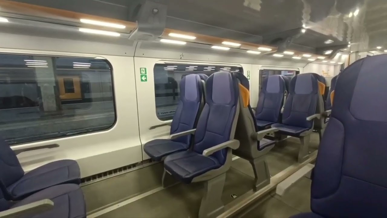 Viajando en los trenes trenitalia de Florencia S.M.N.-Pisa Centrale y viceversa. 
