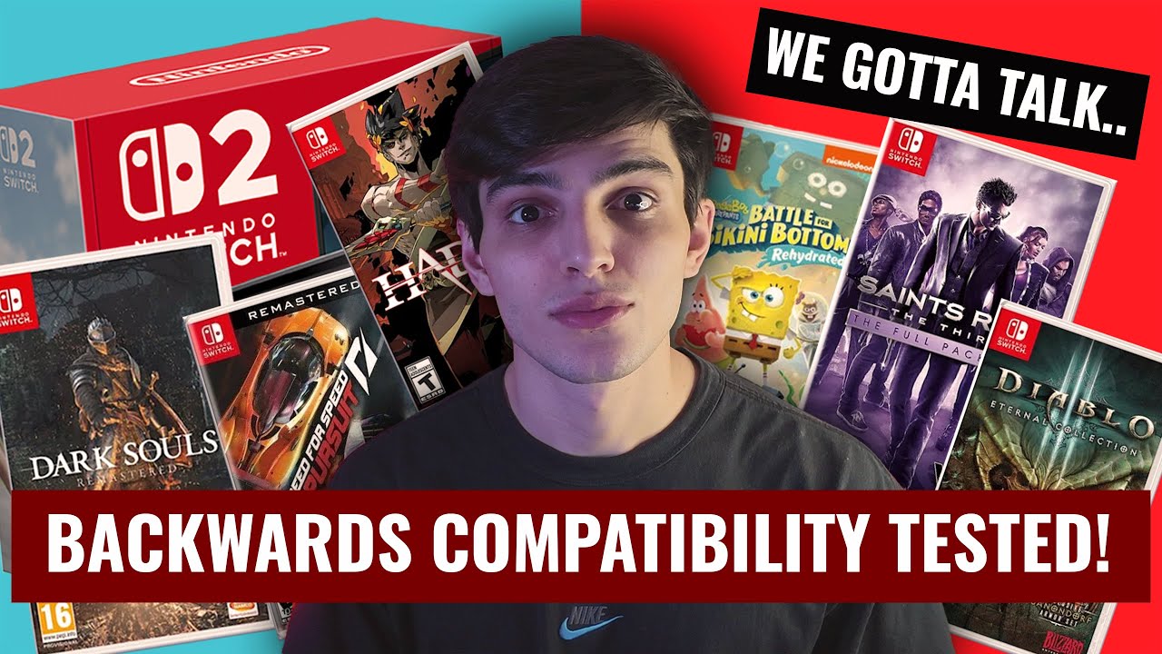Backwards compatibility on Nintendo Switch 2 - I've tested 10 games.