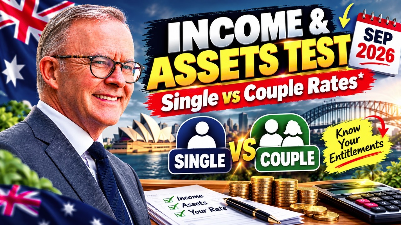 Age Pension Calculator 2026: Free Excel &mdash; Income Test, Assets Test, Deeming Rate & September Rise