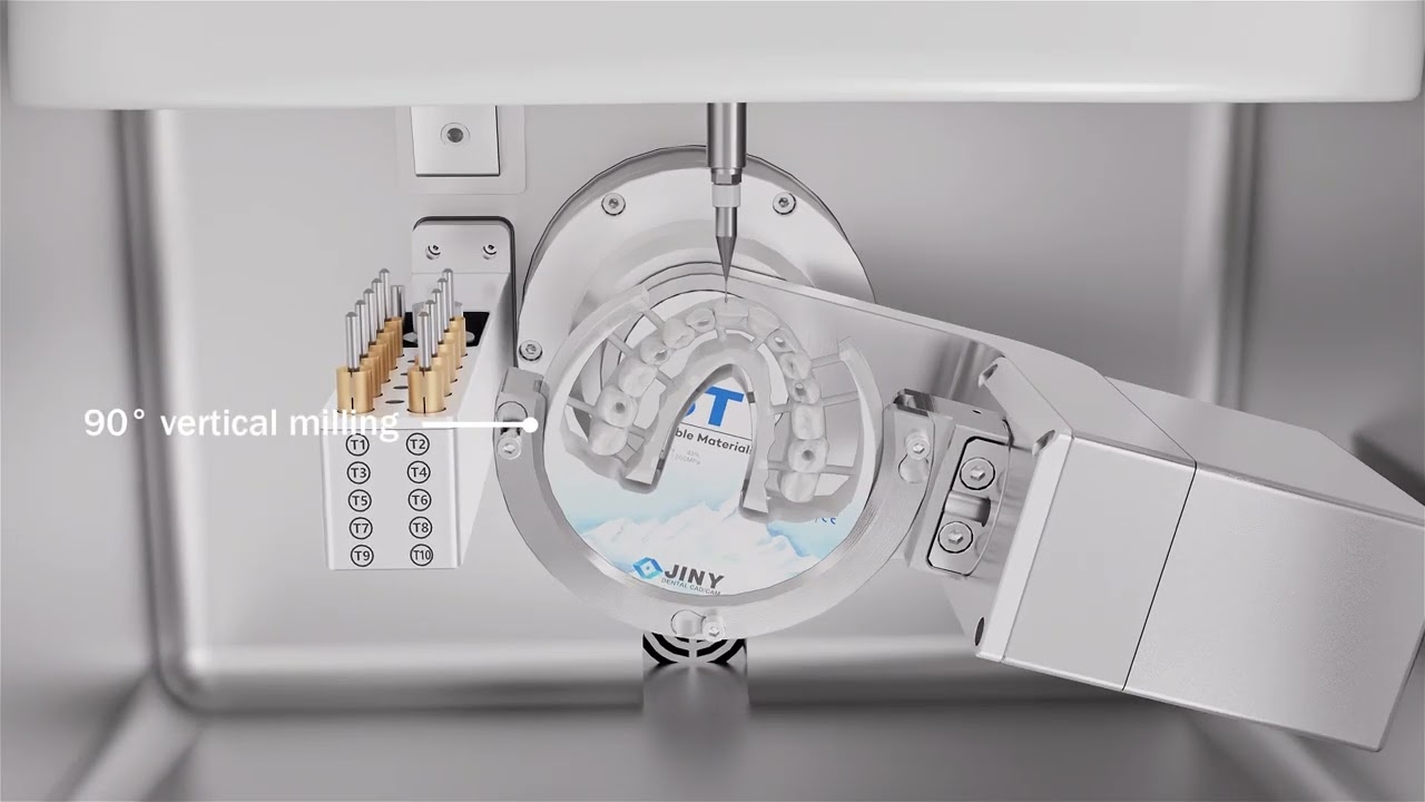 🎉 JINY Dental M5Z – The Next-Gen 5-Axis Dry Milling Machine