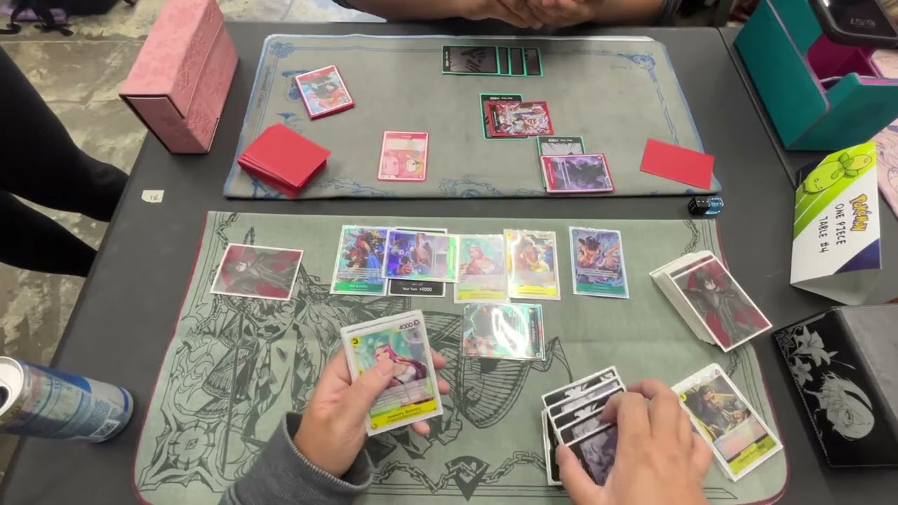 (OP11) GY Law против ST21 Luffy! Редкие и безрукавные местные, раунд 2! One Piece TCG POV