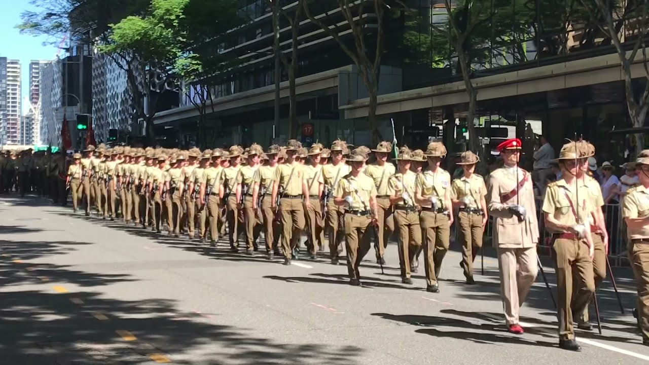 2021 ANZAC Day Parade, Brisbane, Australia