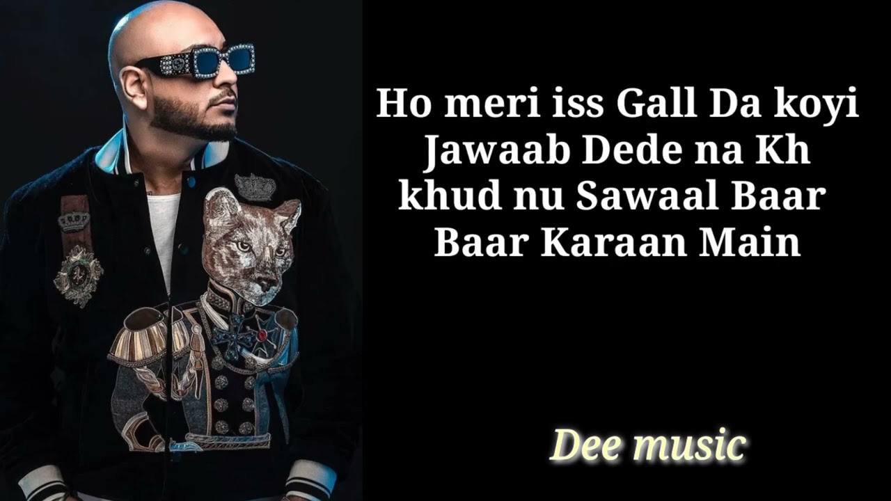 EK BAAT BATAO TOH | FILHAAL 2HABBAT (LYRICS) B Praak | JaanilAshay |Braak | Jaani | Dee music