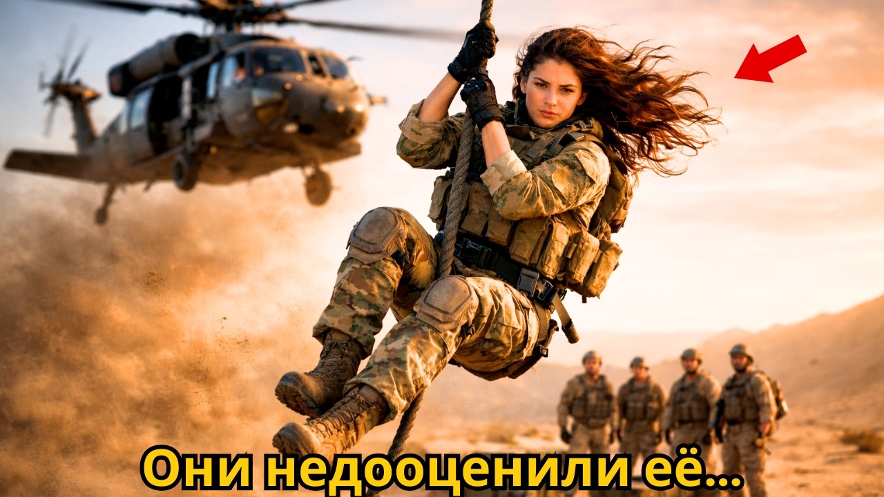 Над ней смеялись в спецназе, но адмирал открыл шокирующую правду о её ранге