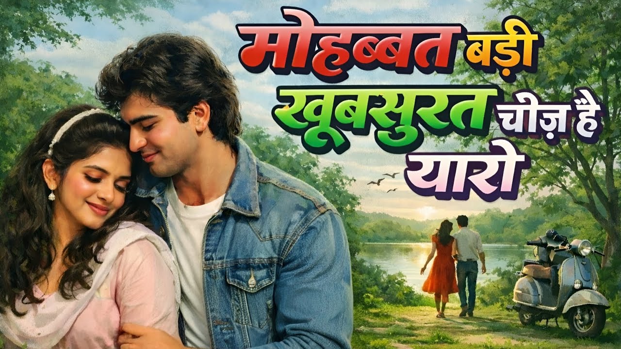 Mohabbat Badi Khubsurat Chij Hai Yaaron ❤️ Kar Lo Mohabbat Yaaro 💕 | 90s Style Love Song 🎶