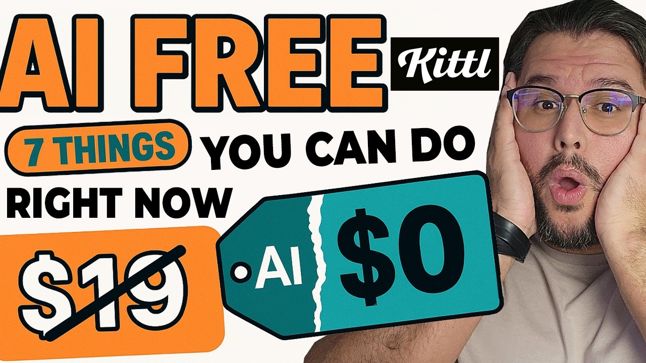 Kittl Just Made AI FREE  - 7 Things You Can Do Right Now final