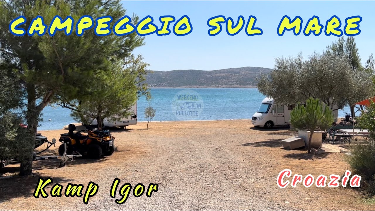 CAMPEGGIO SUL MARE A SELINE CROAZIA * kamp Igor 1^ Tappa*
