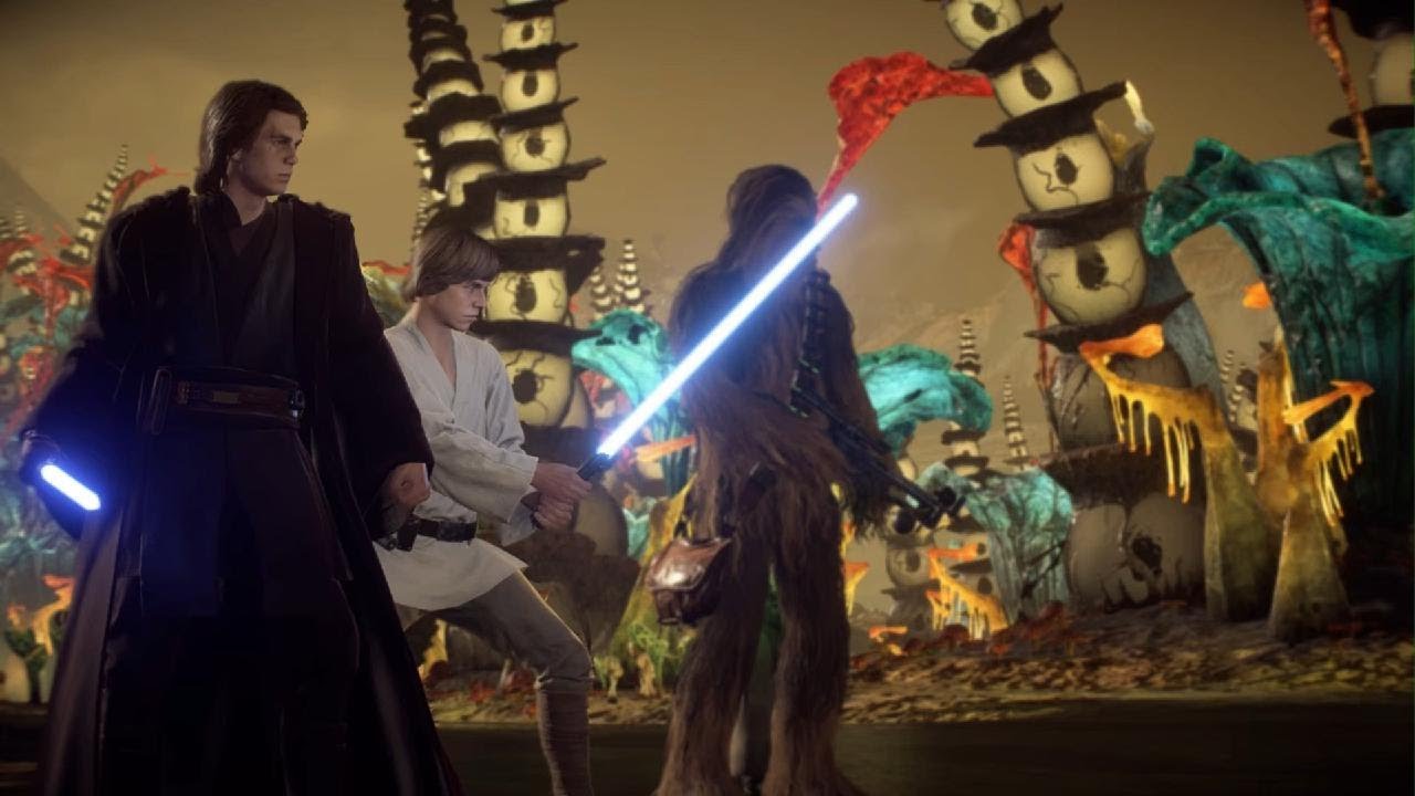 Star wars Battlefront 2 HvV gameplay -no commentary