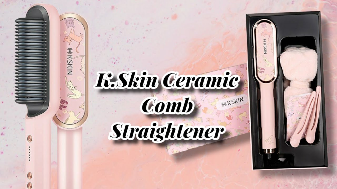 K.Skin Ceramic Comb Hair Straightener with Negative Ion | is it worth it?