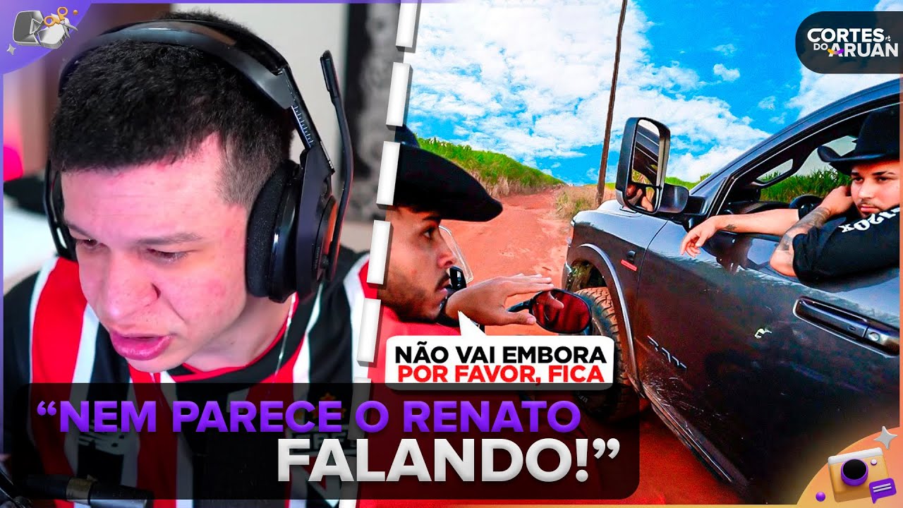 ARUAN REAGE: RENATO ME IMPEDIU DE IR EMBORA DA FAZENDA 😭 !! * obrigado Reeh * (LEO DA HORNET)