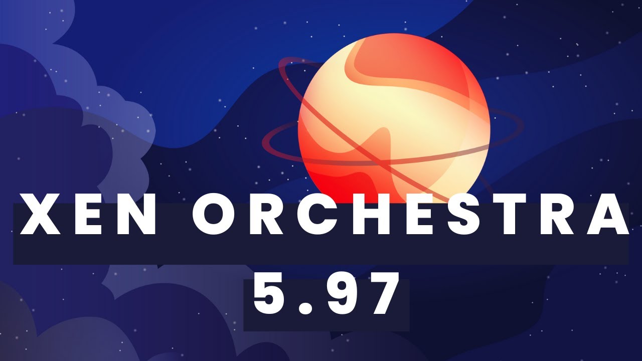 Xen Orchestra 5.97 - CBT improvements, hardware integration, XO6 new components