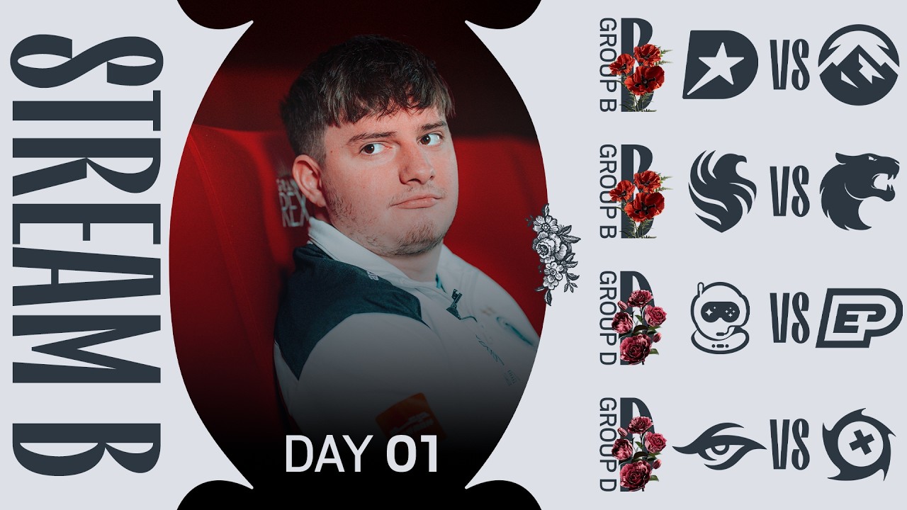 Six Invitational | Stream B | Group Stage | Day 1