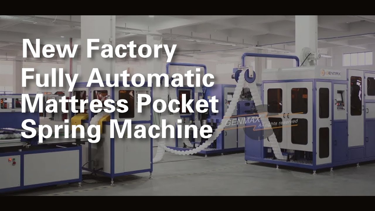 New Factory Fully Automatic Mattress Pocket Spring Machine