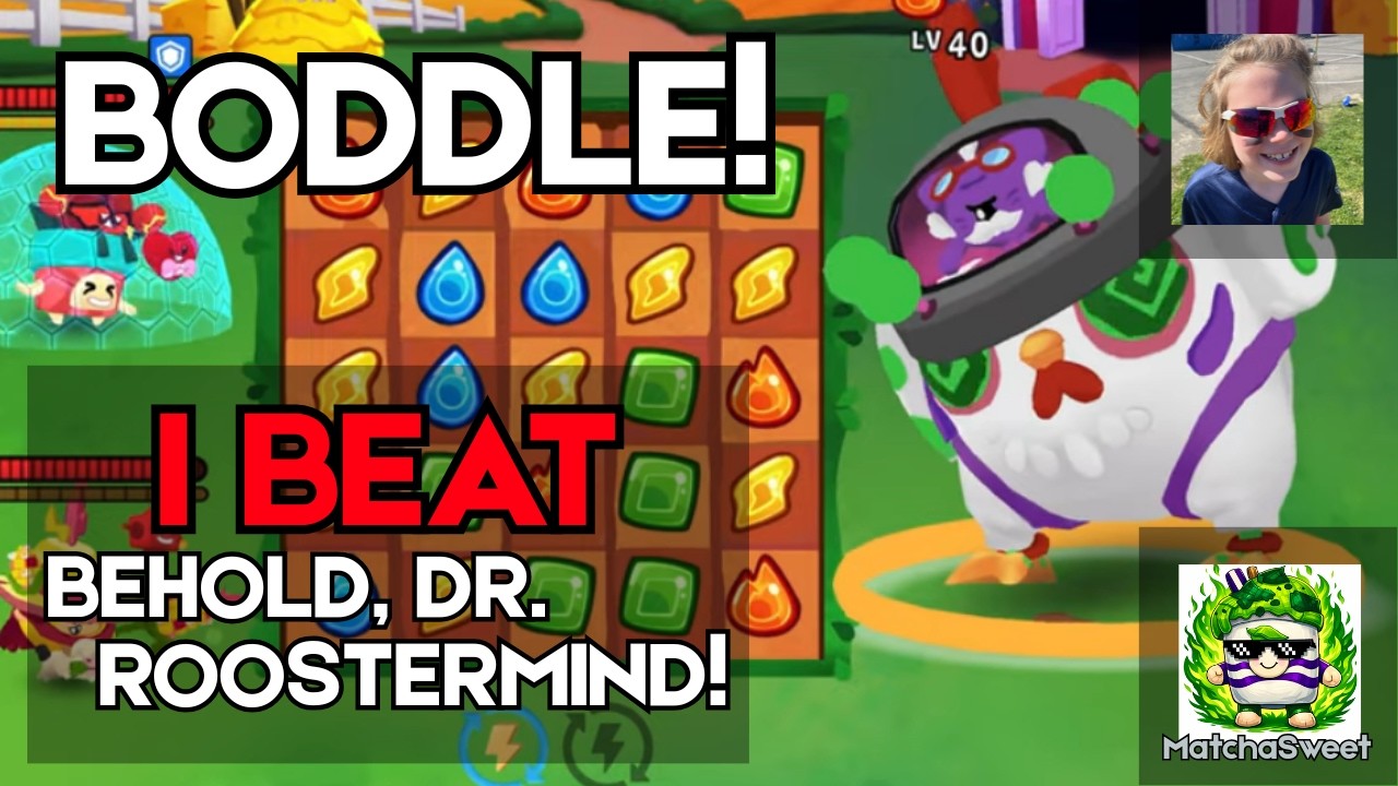 I BEAT “BEHOLD, DR. ROOSTERMIND” EVENT IN BODDLE!!! BODDLE GAMEPLAY FOR KIDS!!!
