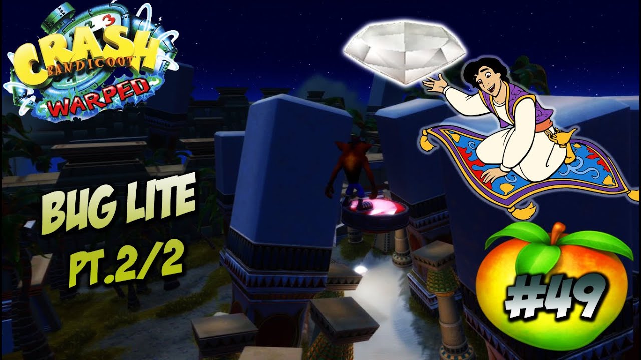 BUG LITE SECONDA PARTE - CRASH BANDICOOT 3 - WARPED - EP. 49 - GAMEPLAY ITA - GUIDA 105%