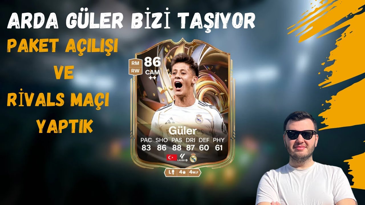 FC 26 RİVALS MAÇI YAPTIM GERİDEN GELİP MAÇI ALDIM + PAKET AÇILIŞI #fc26 #eafc26