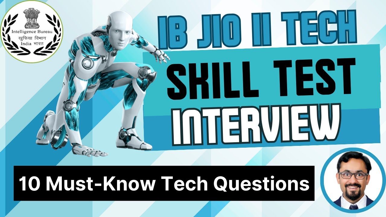 IB JIO TECH Interview questions and answers | IB Junior Intelligence Officer Tech Interview