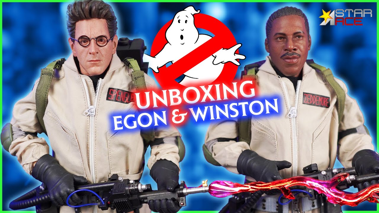 Ghostbusters Egon Spengler and Winston Zeddemore 1:6 action figures from Star Ace Toys | UNBOXING