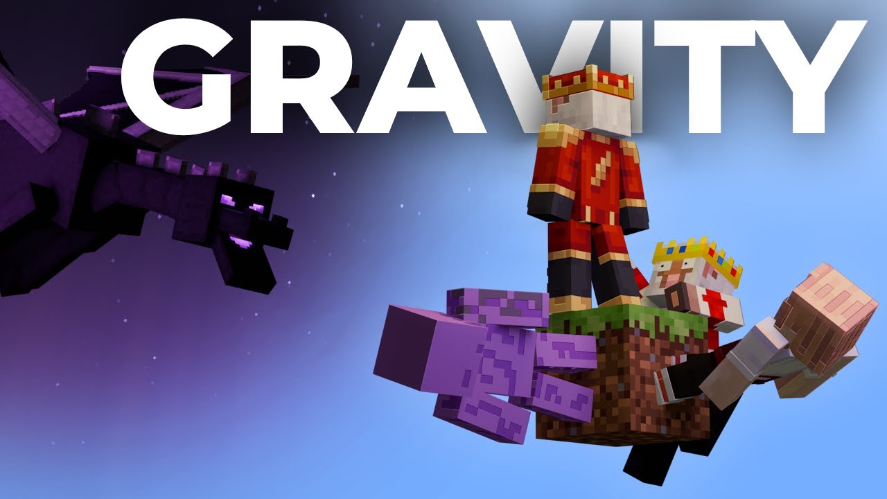 We Tried to Beat Minecraft with a Gravity Mod…