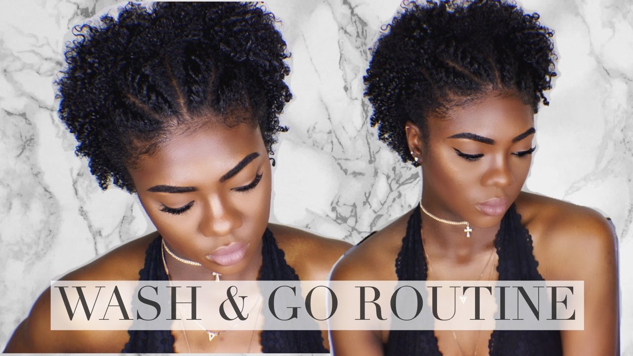 Natural Hair | Defined Wash And Go [Short & Tapered Type 4 Hair] | Courtney Lynn