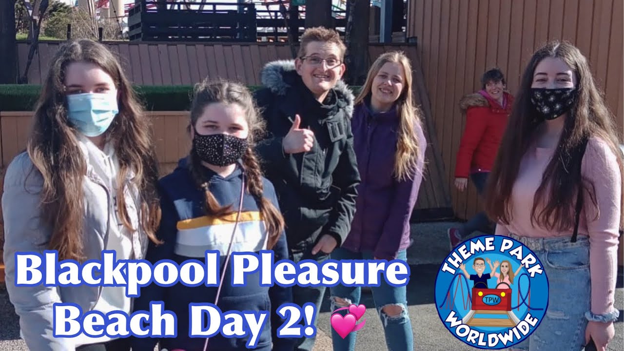 We met Theme Park Worldwide! 🎢 Blackpool Pleasure Beach Day 2 vlog 2021~ 13th April