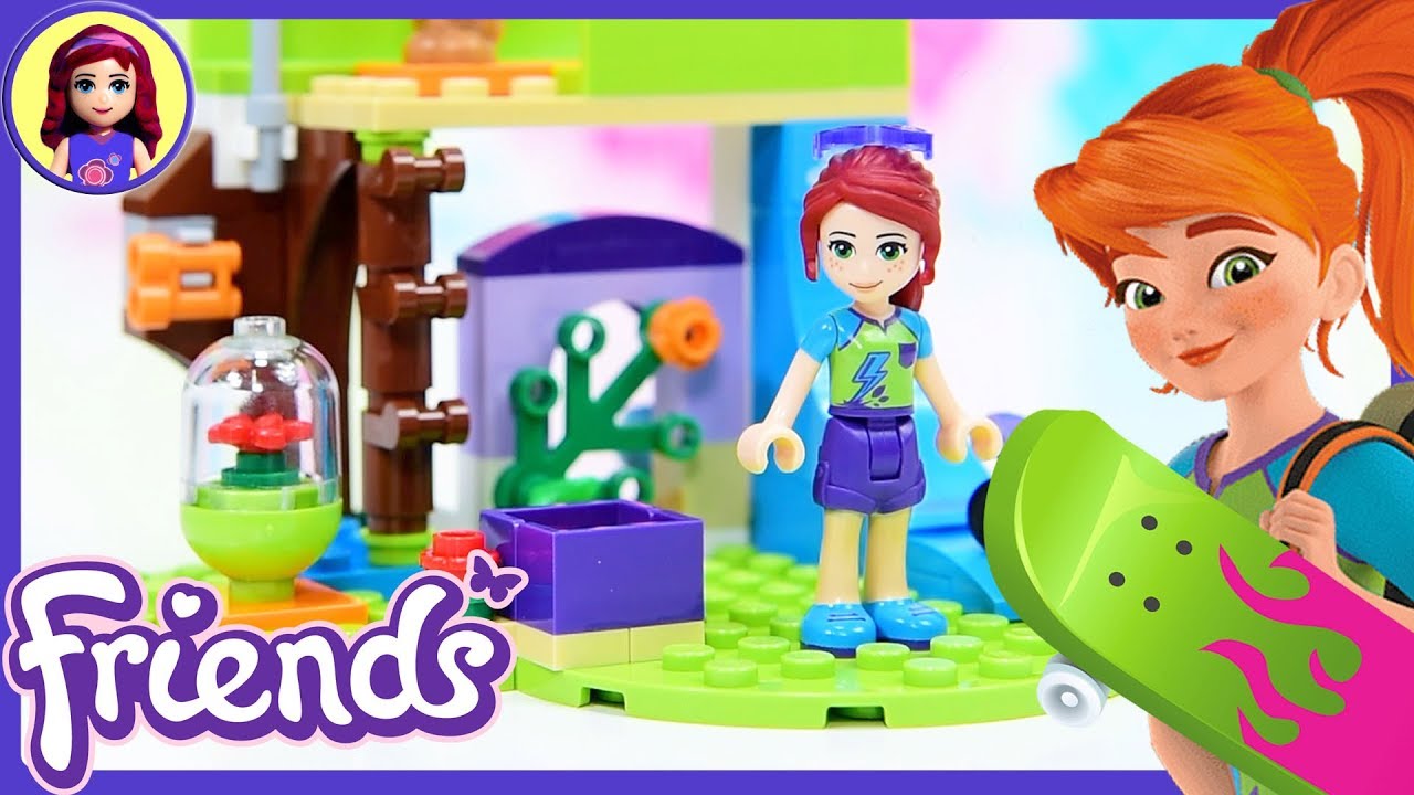 LEGO Friends Mia's Bedroom Build Review Silly Play Kids Toys