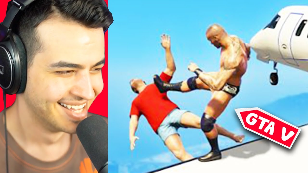 GTA V WINS & FAILS  😂 لحظات جالب و خنده دار جی تی ای