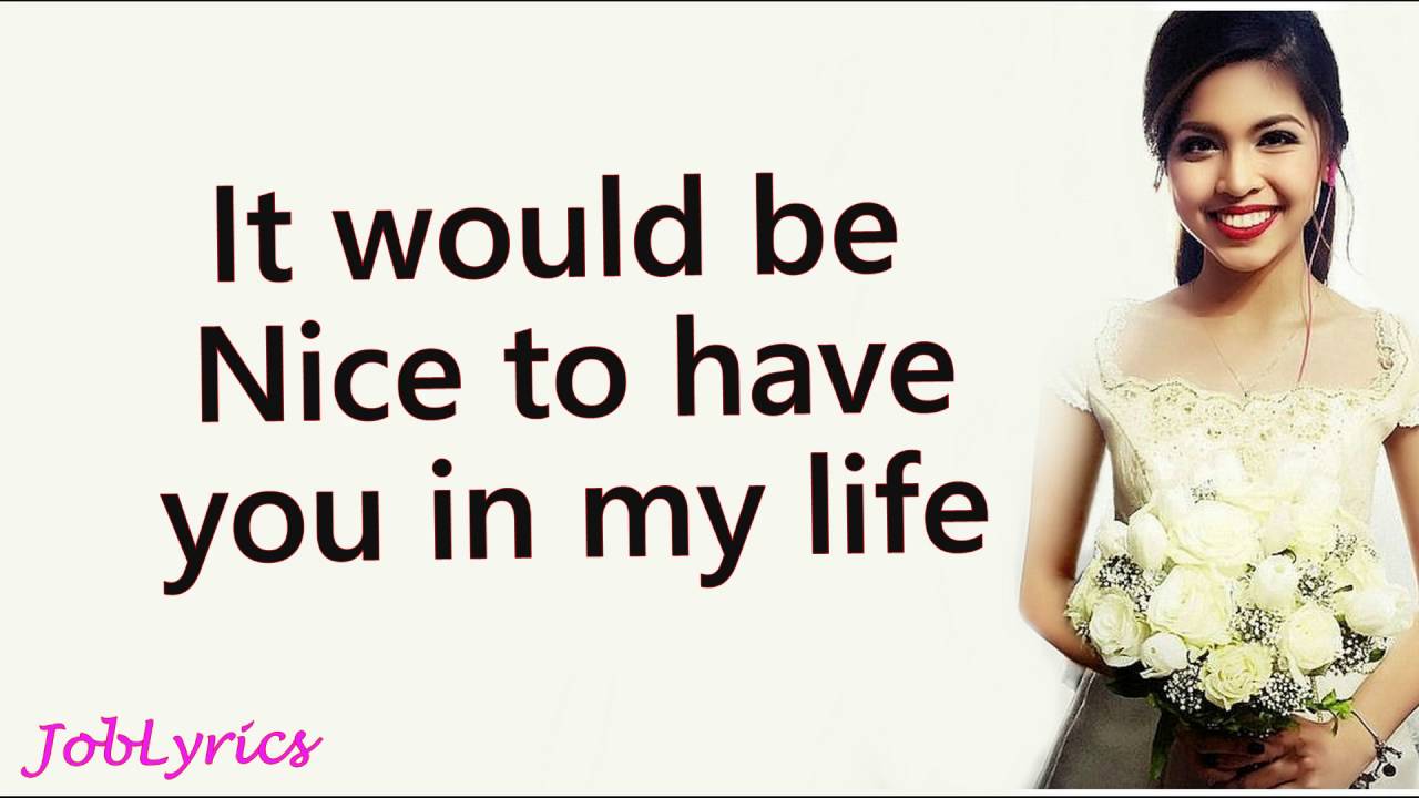 Maine Mendoza - Imagine You and Me (Lyrics)
