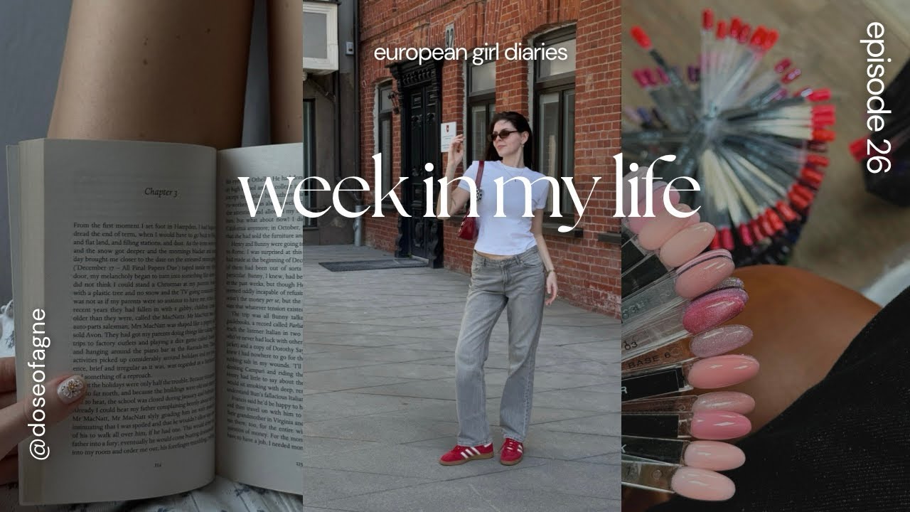 pedicure fail, skin glow up + pilates for sanity | european girl diaries